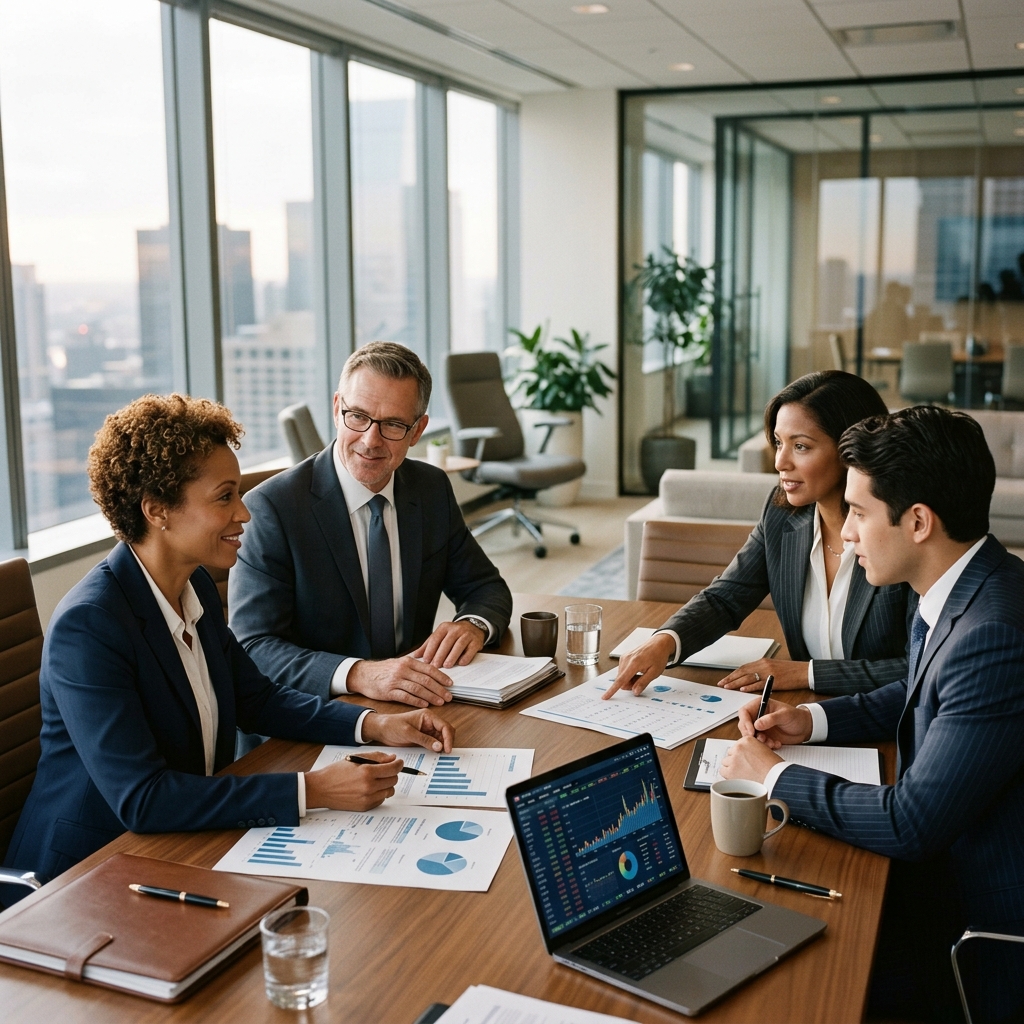Professional Finance Illustration